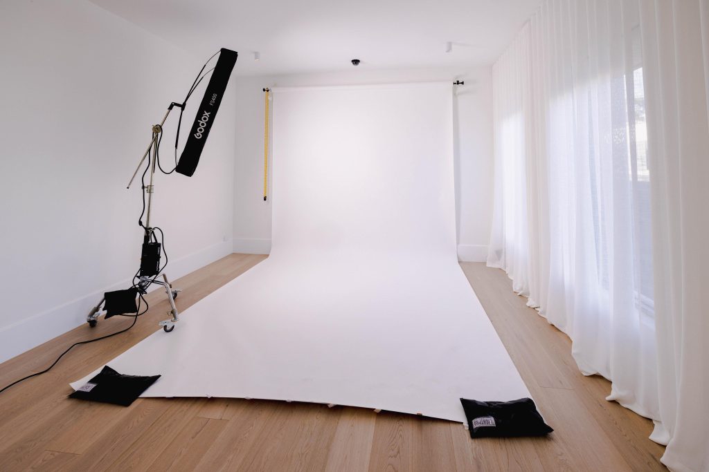 professional lighting equipment and props in our space